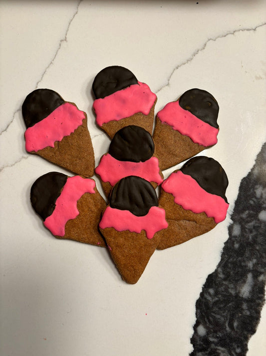 Ice Cream Organic Dog Cookies