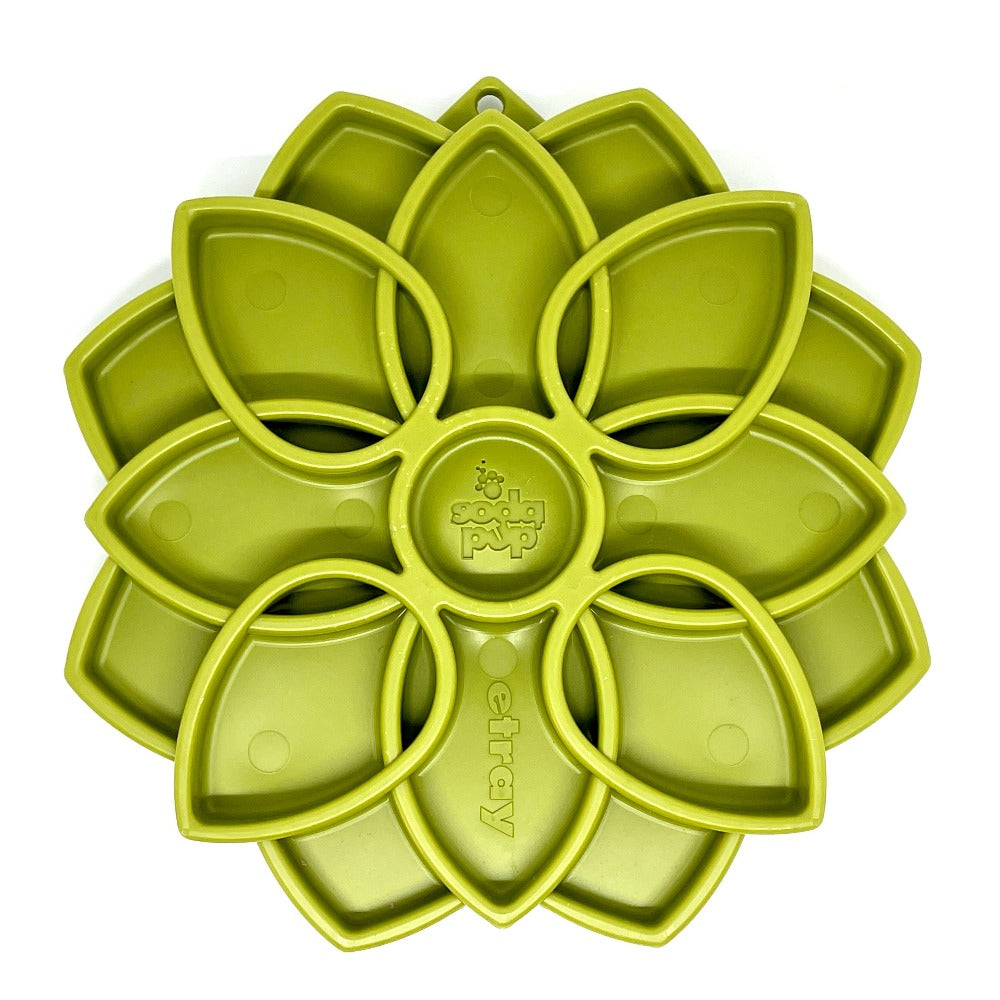 Mandala Etray Shallow Slow Feeder Dog Bowl For Enrichment - gallery image 6