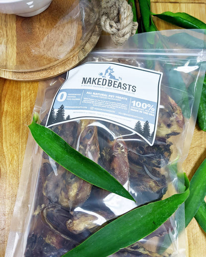 All Natural Duck Head Dental Chews for Small Breed Dog Heal