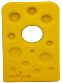 Swiss Cheese Wedge Nylon Dog Chew Toy for Aggressive Chewers | SodaPup