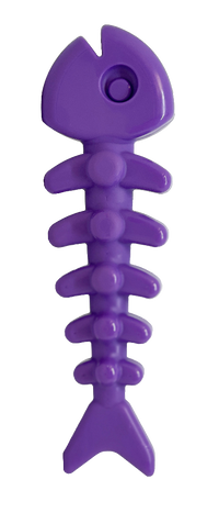 Fish Bone Nylon Dog Toy for Aggressive Chewers | USA Made | SodaPup