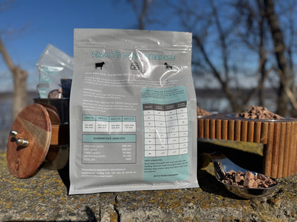 Freeze Dried Raw Dog Food - Muscle Blend (Small Batch)
