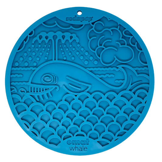 Purrfect Kingdom™ - Whale Emat Enrichment Lick Mat Toy
