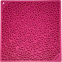 Flower Power emat - Enrichment Lick Mat for Dogs and Cats | Flower Design | USA Made
