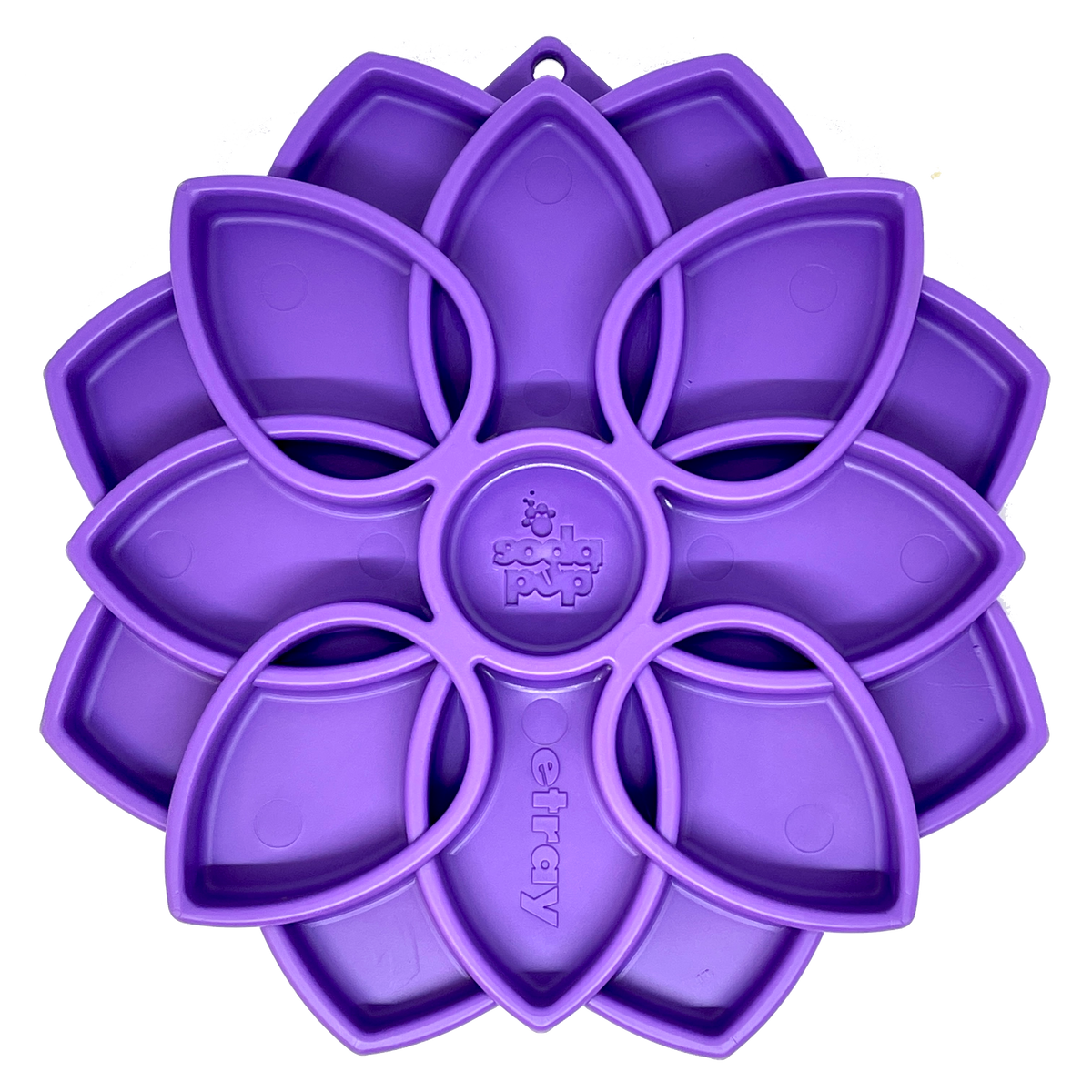 Mandala Etray Shallow Slow Feeder Dog Bowl For Enrichment - main product image
