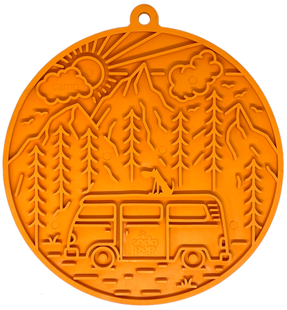 Camp eMat - Enrichment Lick Mat For Dogs and Cats - with