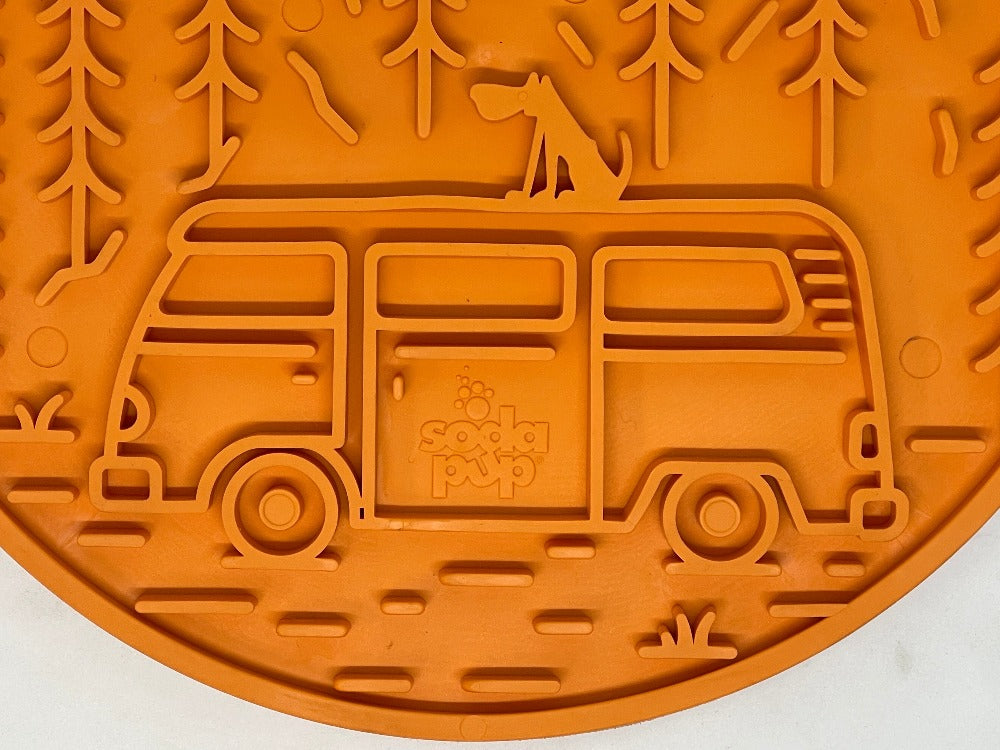 Camp eMat - Enrichment Lick Mat For Dogs and Cats - with