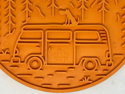 Camp eMat - Enrichment Lick Mat For Dogs and Cats - with