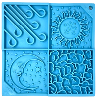 Sky eMat - Enrichment Lick Mat for Dogs and Cats | Celestial Design | SodaPup