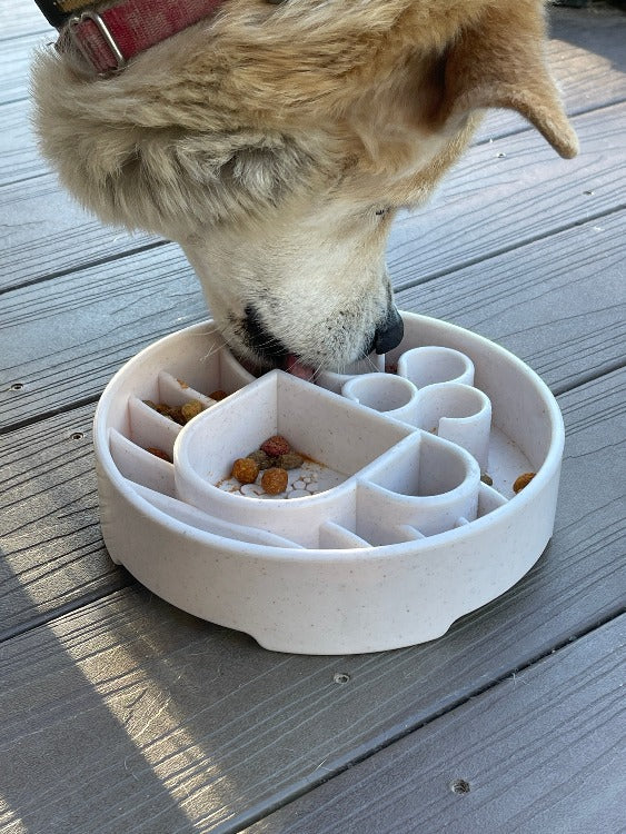 Java eBowl Deep Slow Feeder Dog Bowl for Enrichment | USA