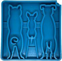 Waiting Dogs eTray - Shallow Slow Feeder Bowl for Enrichment | USA Made