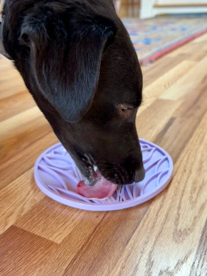 Tulip Design eMat - Enrichment Lick Mat For Dogs and Cats -