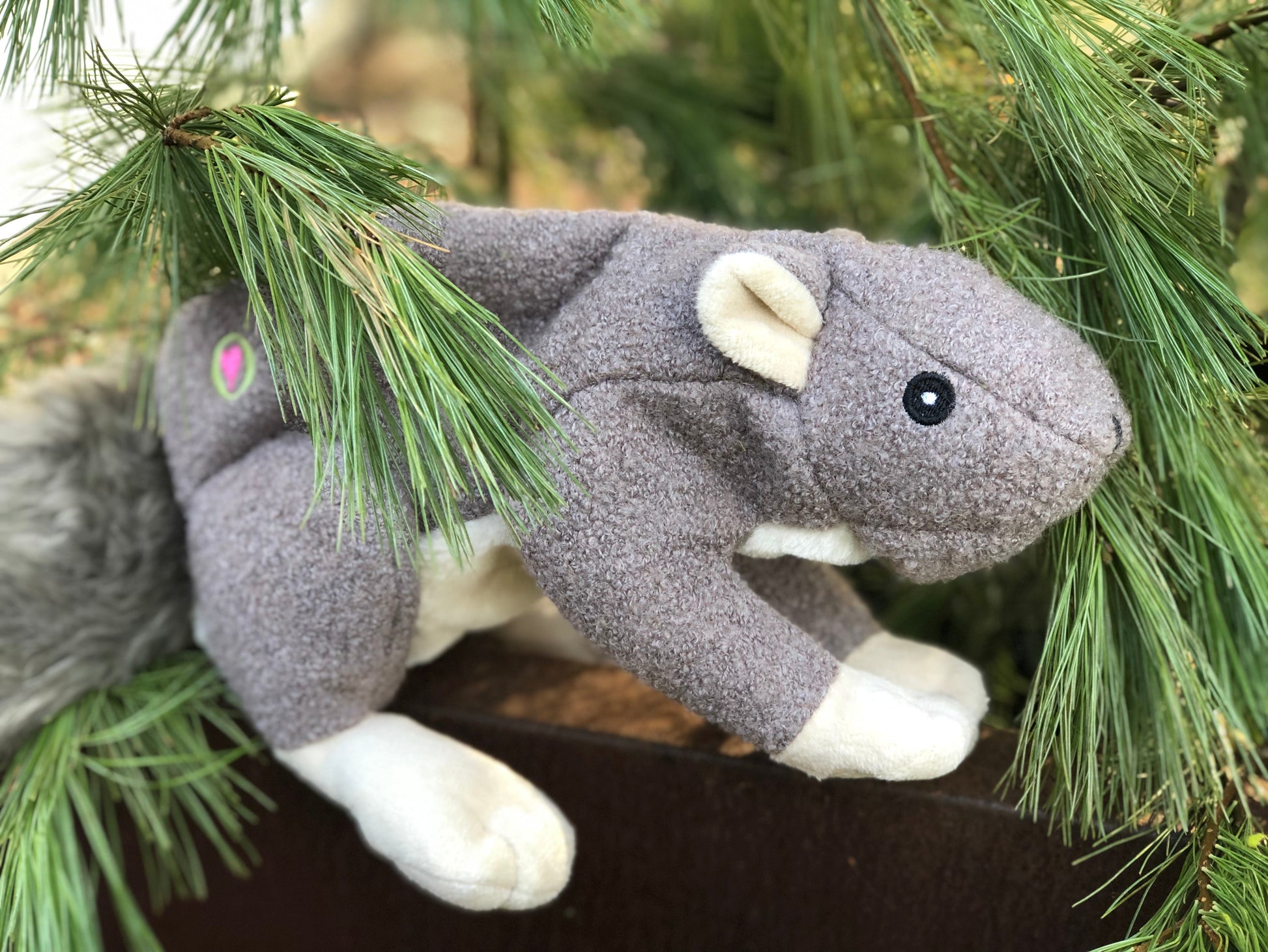 Dog Toy Feller Squirrel Plush Toy for Daily Use for Comfort - gallery product image for dog toy