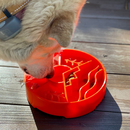 Great Outdoors eBowl - Slow Feeder Dog Bowl & Enrichment |