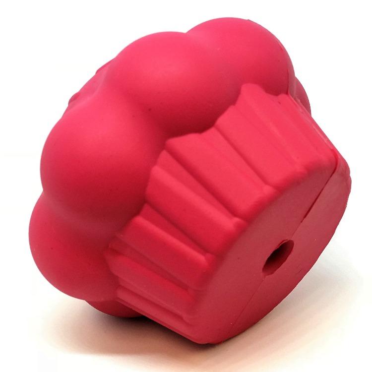 Cupcake eDispenser - Durable Rubber Chew Toy & Treat Dispenser |