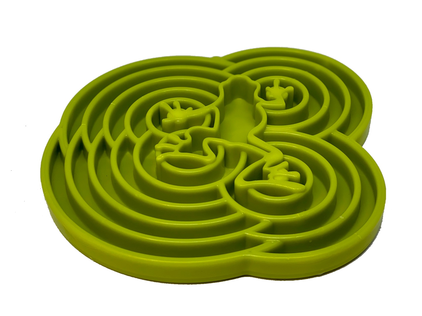 Water Frog eTray - Shallow Slow Feeder Dog Bowl for Enrichment