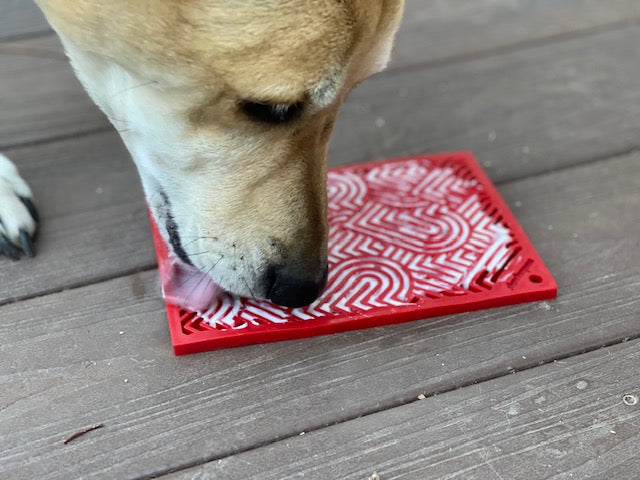 Love eMat - Enrichment Lick Mat for Dogs and Cats| Heart Design |