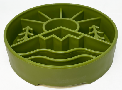 Great Outdoors eBowl - Slow Feeder Dog Bowl & Enrichment |