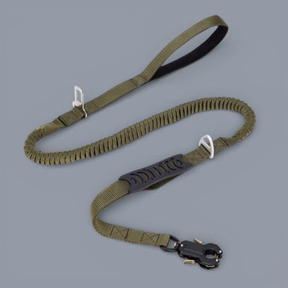 Quick-Release Frog Clip Bungee Leash - (Absorbs Pulls)