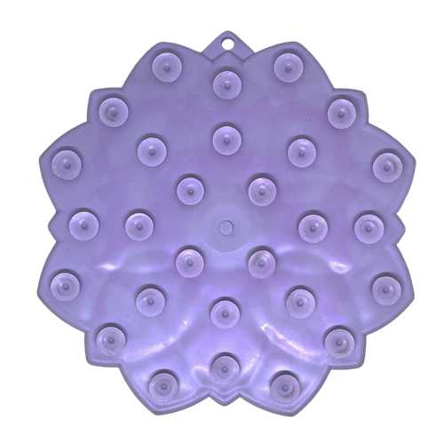 Mandala Softie eTray Shallow Slow Feeder Dog Bowl with