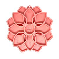 Mandala Softie eTray Shallow Slow Feeder Dog Bowl with Suction Cups |  USA Made