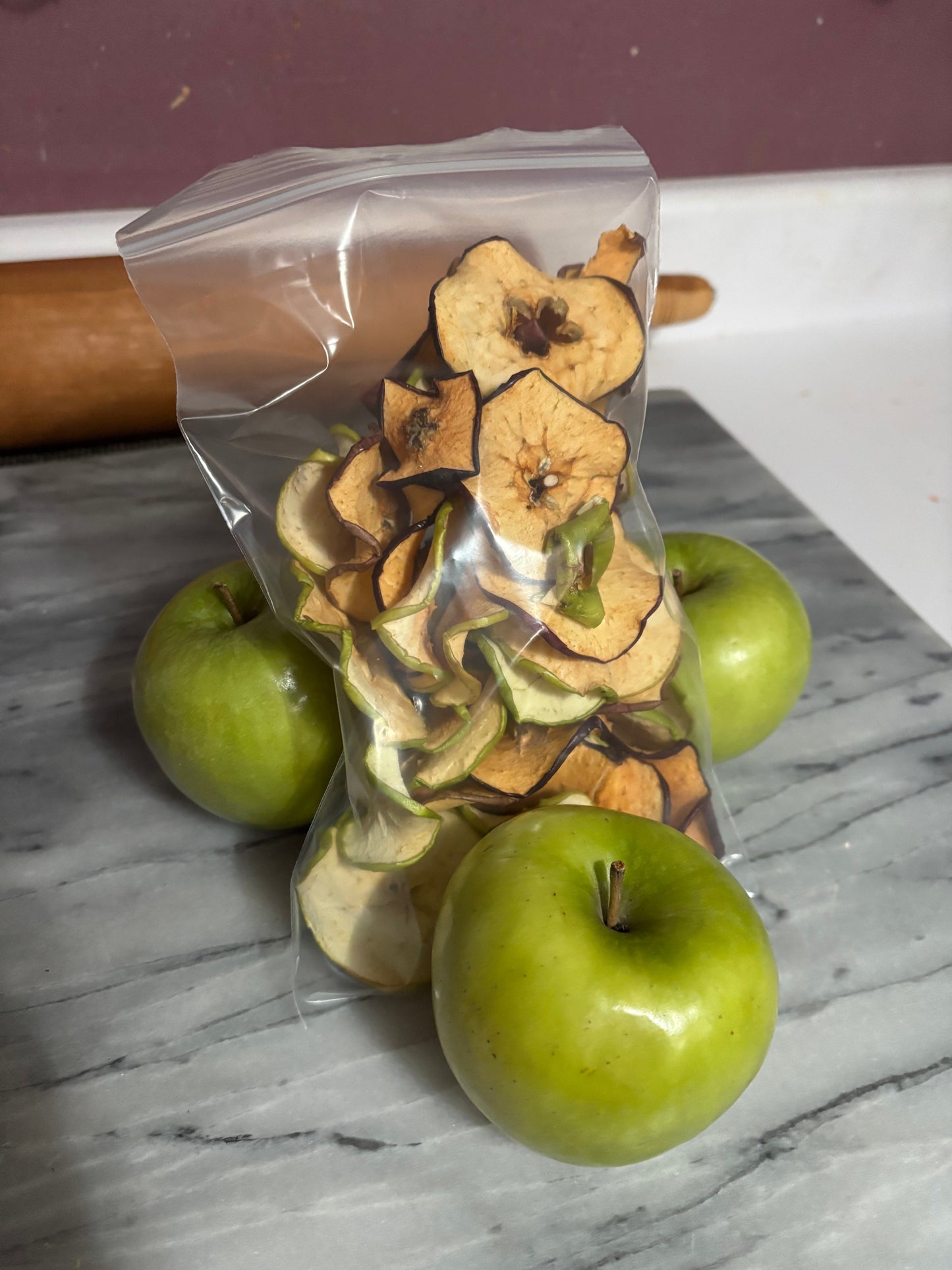 Apple Chips - Large Bag - Dogalicious Dog Treats, LLC