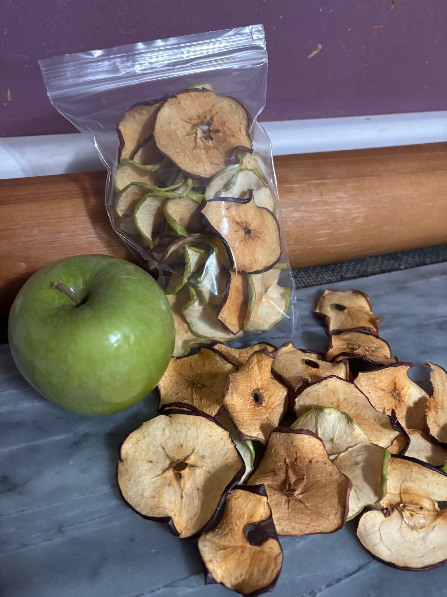 Apple Chips - Large Bag - Dogalicious Dog Treats, LLC