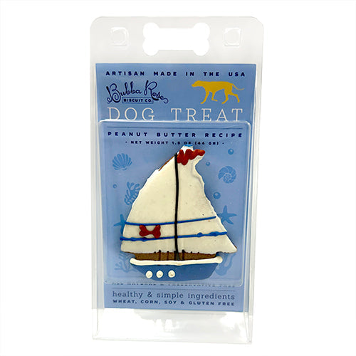 Dog Treats: Sailboat Dog Cookie for Special Dog Moments - premium dog treat from Purrfect Pet Kingdom