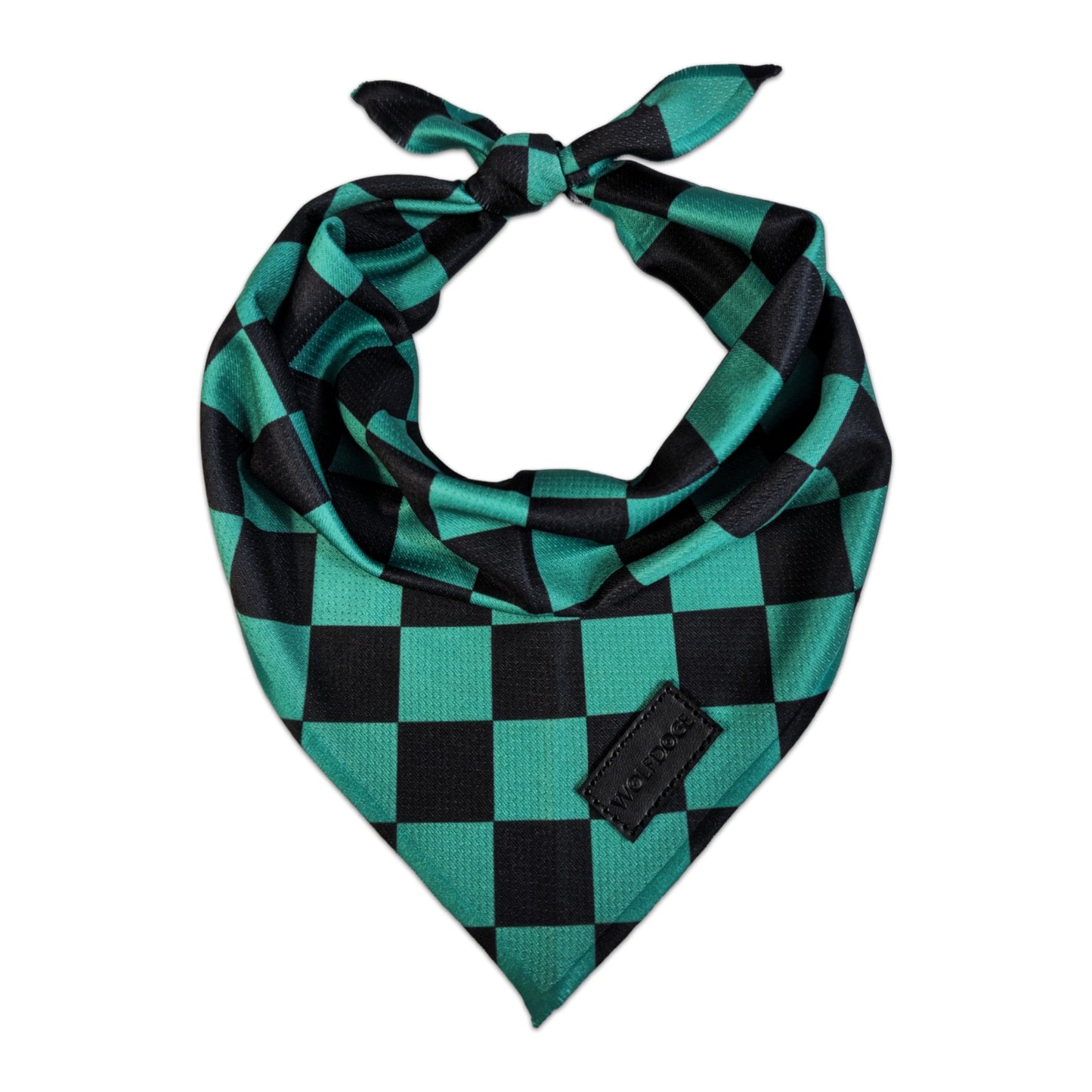 Ichimatsu Checker Cooling Bandana - Purrfect Pet Kingdom