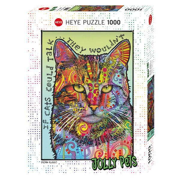 If Cats Could Talk Jolly Pets 1000 Piece Jigsaw Puzzle Heye