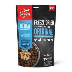 Orijen Original Epic Bites Freeze Dried Dog Food (6oz) - Orijen Freeze Dried Dog Food - The Family Pet