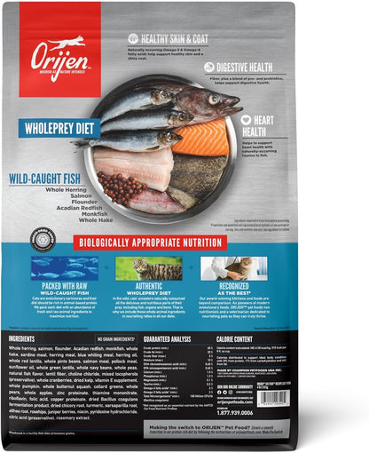 Cat Food Six Fish Recipe 4 Lb Orijen 🐟