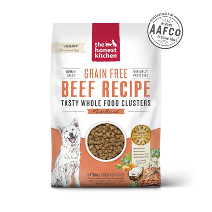 Honest Kitchen Clusters Small Breed Grain Free Beef Dry Dog