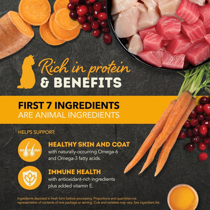 Purrfect Pet Kingdom High-Quality Acana Grain Free Chunks in Broth Chicken & Tuna Wet Cat Food For Kittens - Premium Quality Pet Product