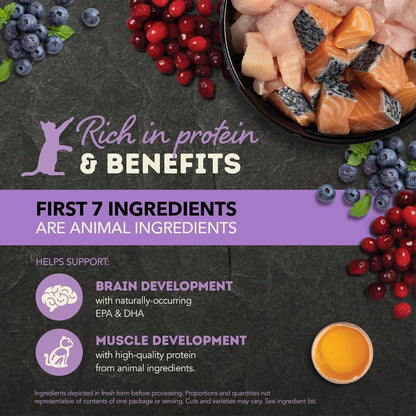 Purrfect Pet Kingdom Eco-Friendly Acana Grain Free Chunks in Broth Kitten Chicken & Salmon Wet For Cats - View 3 showing detail