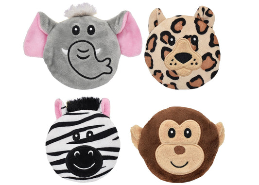 Multipet Minipet Subwoofers Safari Assorted Animals 3 5 Dog - main product image