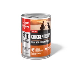 Wet Dog Food Grain Free Chicken Pate Liver 12.8 Oz Orijen ✅