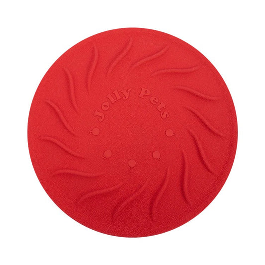 Jolly Pets Jolly Tuff Flyer, Red (8.5in) - Jolly Pets Dog Toys - The Family Pet