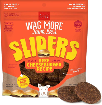 Dog Treats Beef Cheeseburger Sliders 8 Oz 🍔