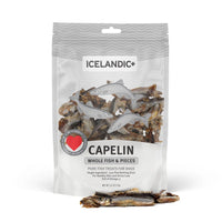 Icelandic Capelin Whole Fish & Pieces Dog Treats (2.5oz)