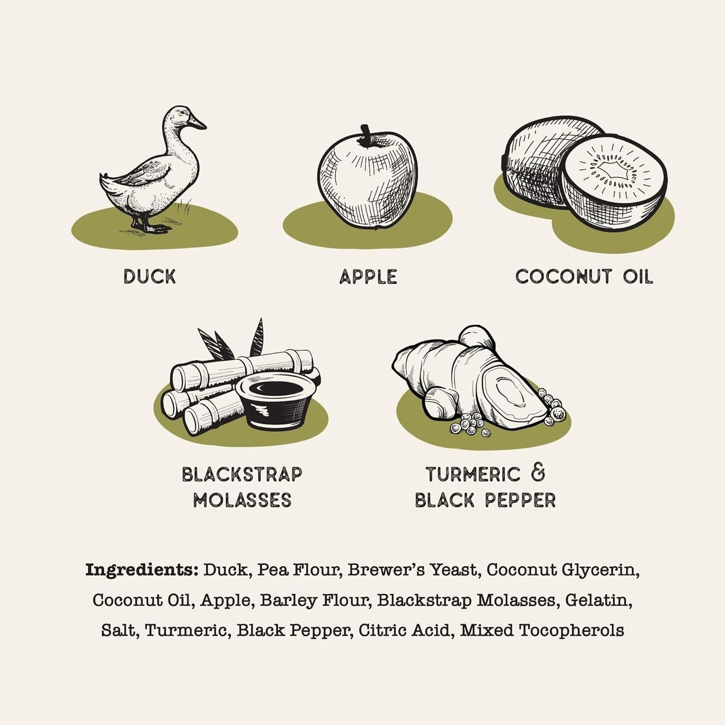 Dog Treat Naturals Superfood Sticks, Duck & Apple Dog Treats (10oz) - Chewy Dog Treats - The Family Pet