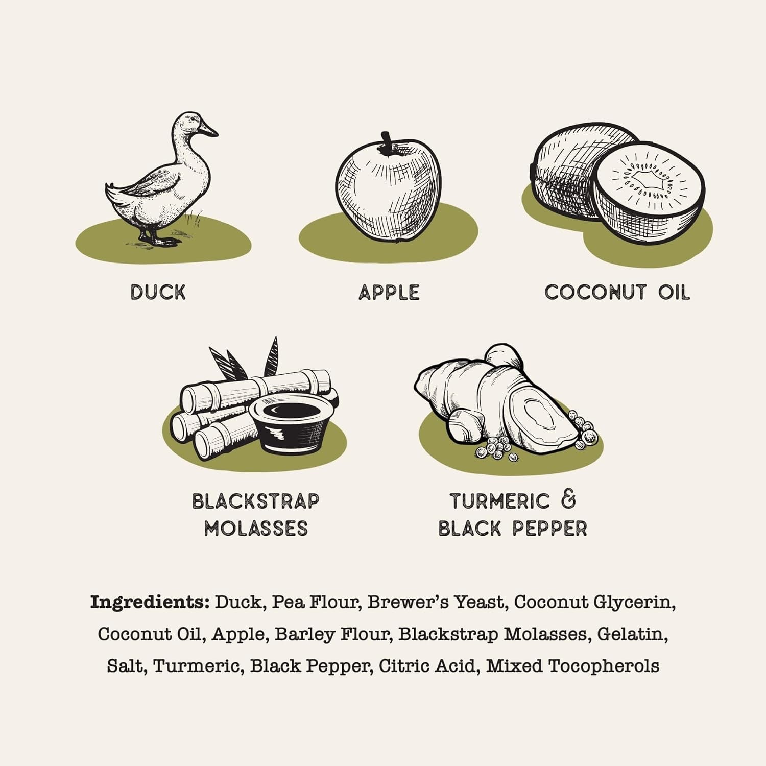 Dog Treat Naturals Superfood Sticks, Duck & Apple Dog Treats (10oz) - Chewy Dog Treats - The Family Pet