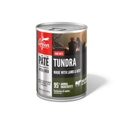 Grain Free Dog Food - Orijen Tundra Pate Liver Wet 12.8oz 🦌