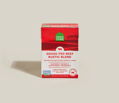 Open Farm Grain Free Grass Fed Beef Rustic Blend Wet Cat Food