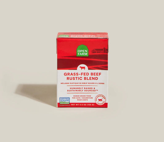 Open Farm Grain Free Grass Fed Beef Rustic Blend Wet Cat Food