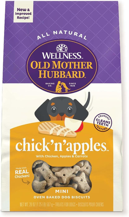 Old Mother Hubbard Chick'N Apple Mini Dog Treats (20oz)