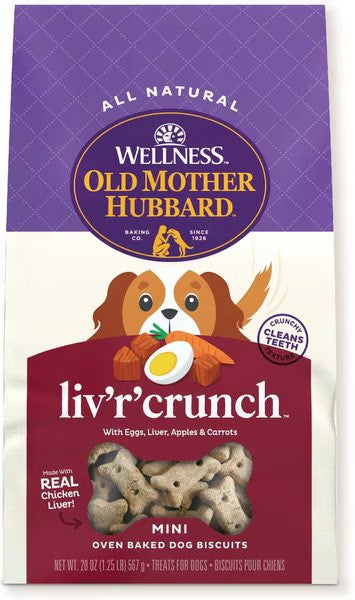 Old Mother Hubbard Liv'R'Crunch Mini Crunchy Dog Treats