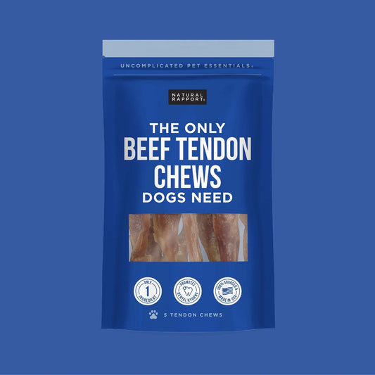 Dog Treats Premium Beef Chews 5ct Training Rewards Premium - main product image