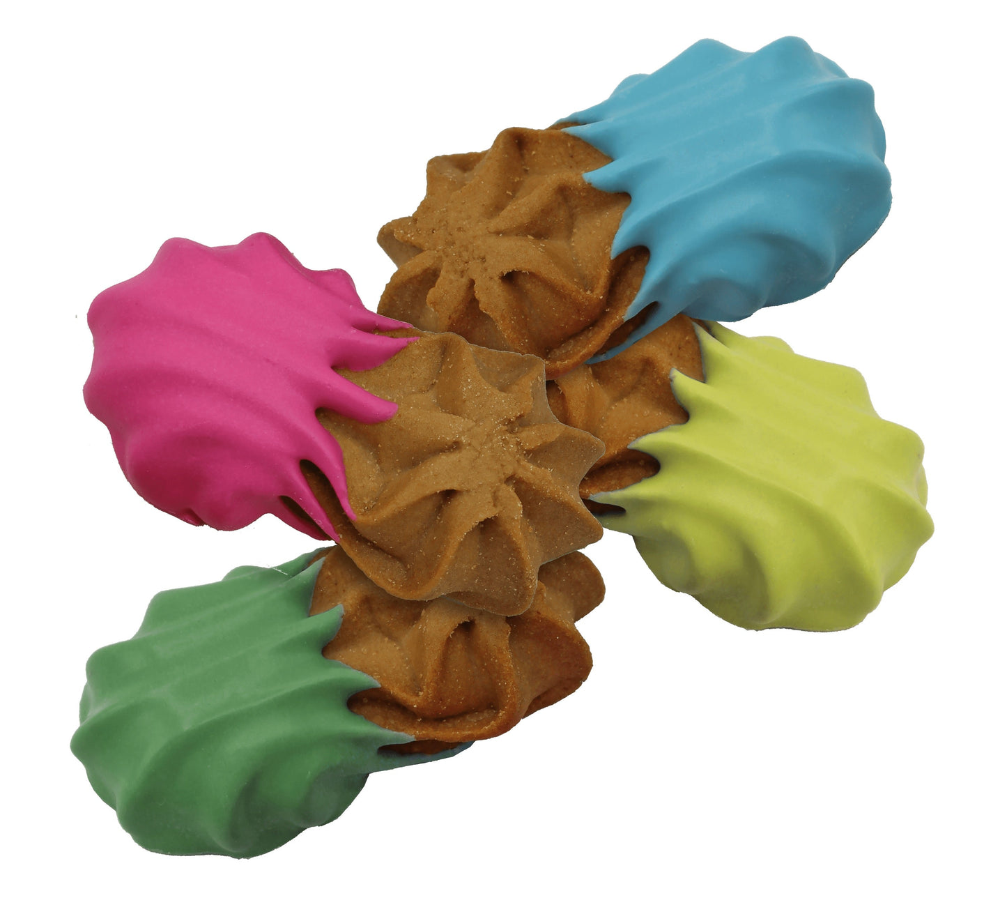 Claudia's Peanut Butter Goobers Pastel - Dog cookies - The Family Pet