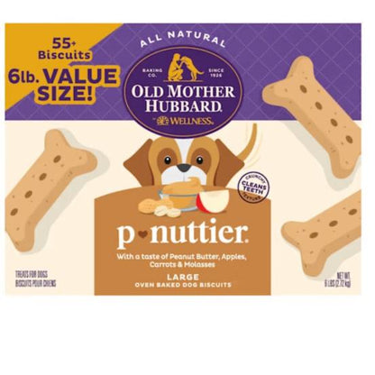 Old Mother Hubbard P-Nuttier Value Box Large Crunchy Dog